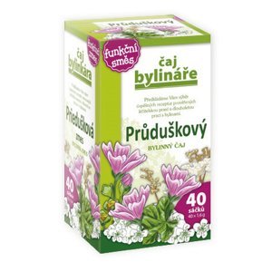 BYLINÁŘ Průduškový bylinný čaj 40x1.6 g