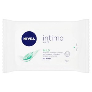 NIVEA Intimo Mild Ubrousky pro intimní hygienu 15 ks