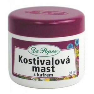 DR. POPOV Kostivalová mast s kafrem 50 ml