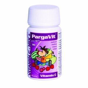 PargaVit Vitamin C Mix Plus pro děti 90 tablet