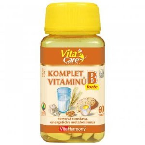 VITAHARMONY Komplet vitaminů B forte 60 tablet