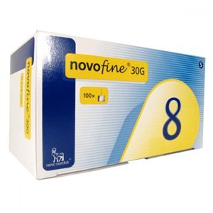 Novofine jehly TM 100ks 30Gx8 mm