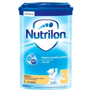 NUTRILON 3 Vanilla Pokračovací batolecí mléko od 12 - 24 měsíců 800 g
