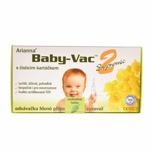 Baby - VAC 2 Ergonomic arianna dětská odsávačka